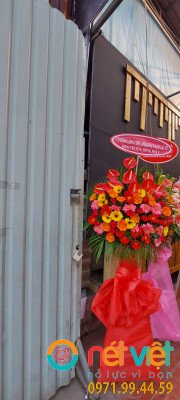 Kệ hoa khai trương phúc lộc
